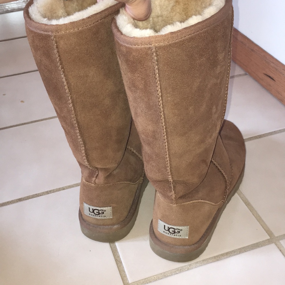Ugg tall chestnut boots
